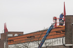 Vervanging van een sierspits
<br/>
Westhoff, 2013-04-01